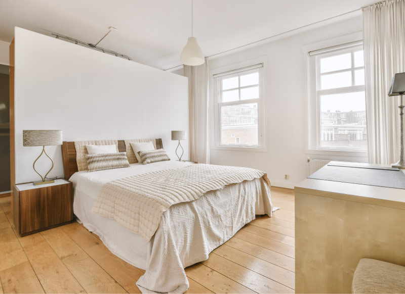 dormitorio reforma vivienda vacacional