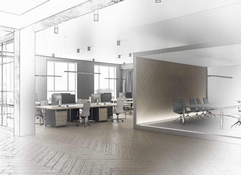 planificacion reforma oficina Madrid