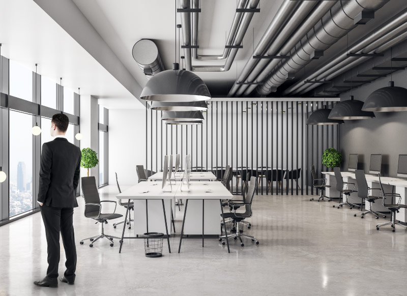 reforma oficina madrid moderna