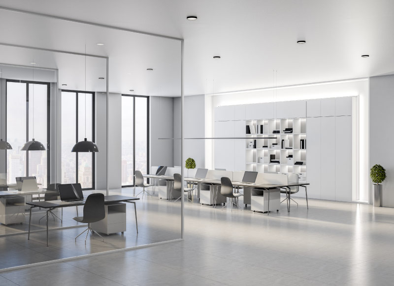 diseno de reformas integrales oficinas San Sebastian de los Reyes