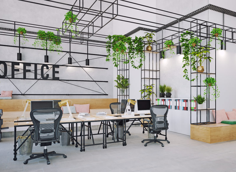 funcionalidad y estetica reforma oficinas integrales Madrid