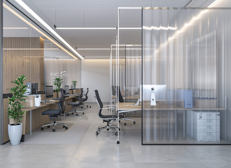 oficinas abiertas o cerradas reformas Madrid