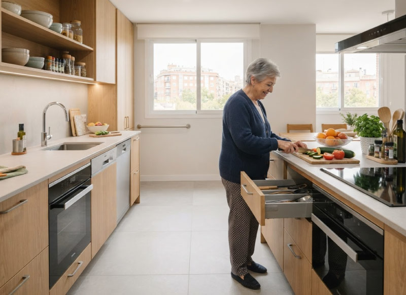 Una reforma llave en mano para adaptar la vivienda para mayores