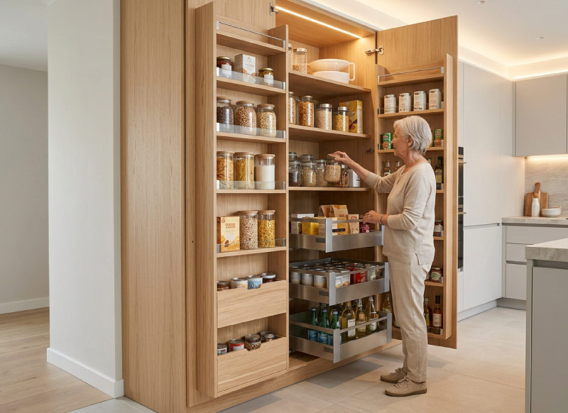 Almacenamiento mas cajones y menos puertas bajas reforma de cocina Almacenamiento mas cajones y menos puertas bajas reforma de cocina