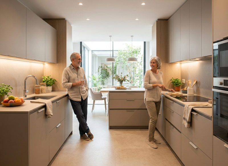 Como adaptar una cocina para una persona mayor reformar Como adaptar una cocina para una persona mayor reformar