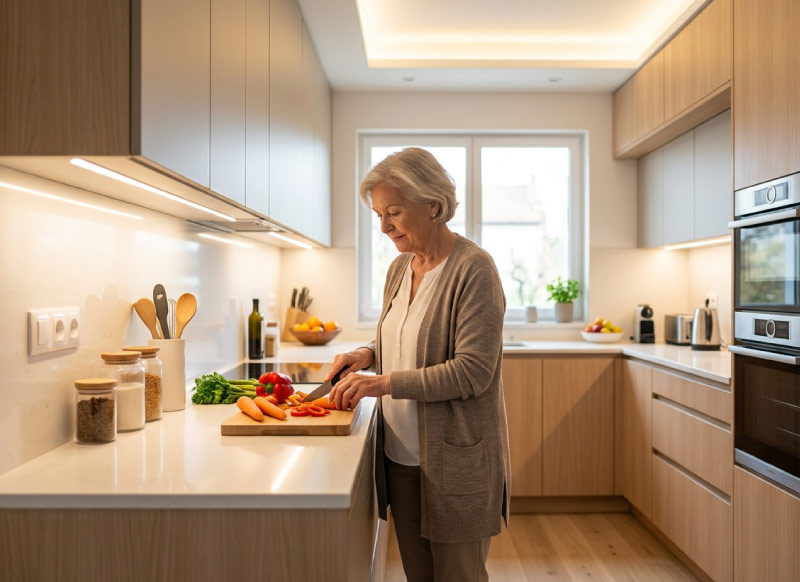 Una cocina adaptada tambien puede ser bonita reformas integrales Una cocina adaptada tambien puede ser bonita reformas integrales